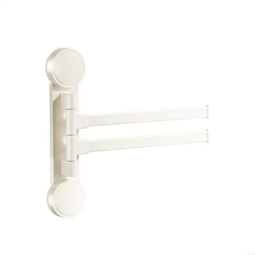 porte serviettes pliable blanc moderne ventouses serviettes incluses suction cups