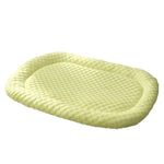 coussin chien respirant coton moderne bleu gris vert doux adhésif