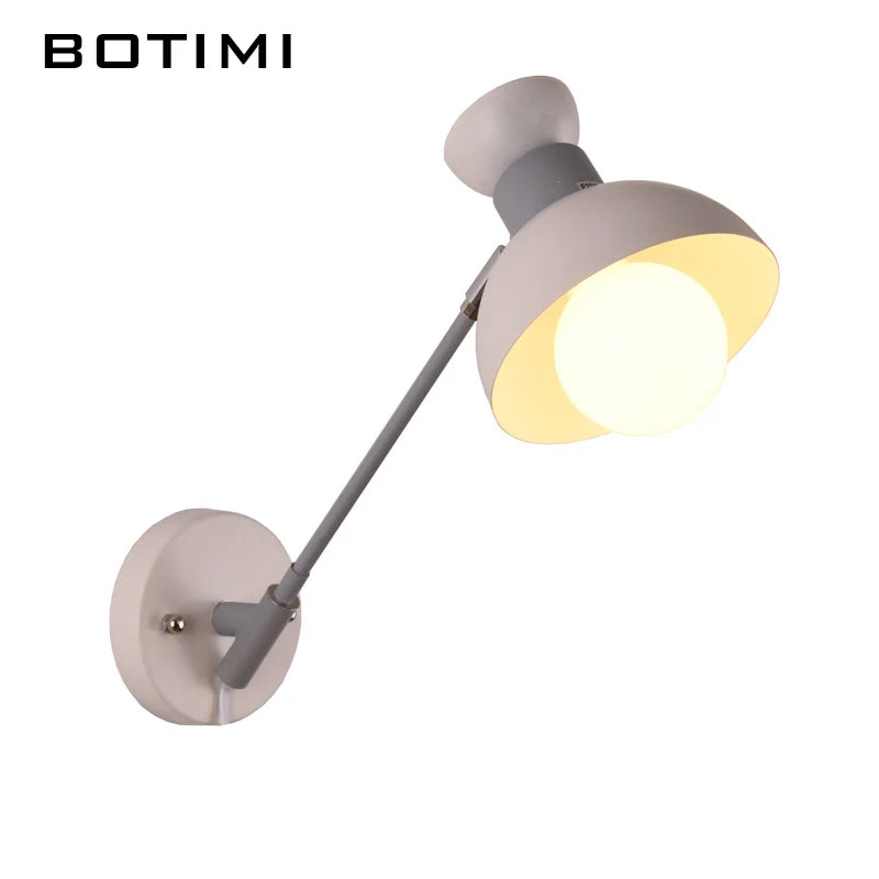 lampe murale moderne blanc gris vert ampoule led minimaliste chambre cuisine salle manger entree