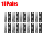 aimants magnétiques noir blanc grille géométrique moderne rideaux fixations accessoires pairesétales
