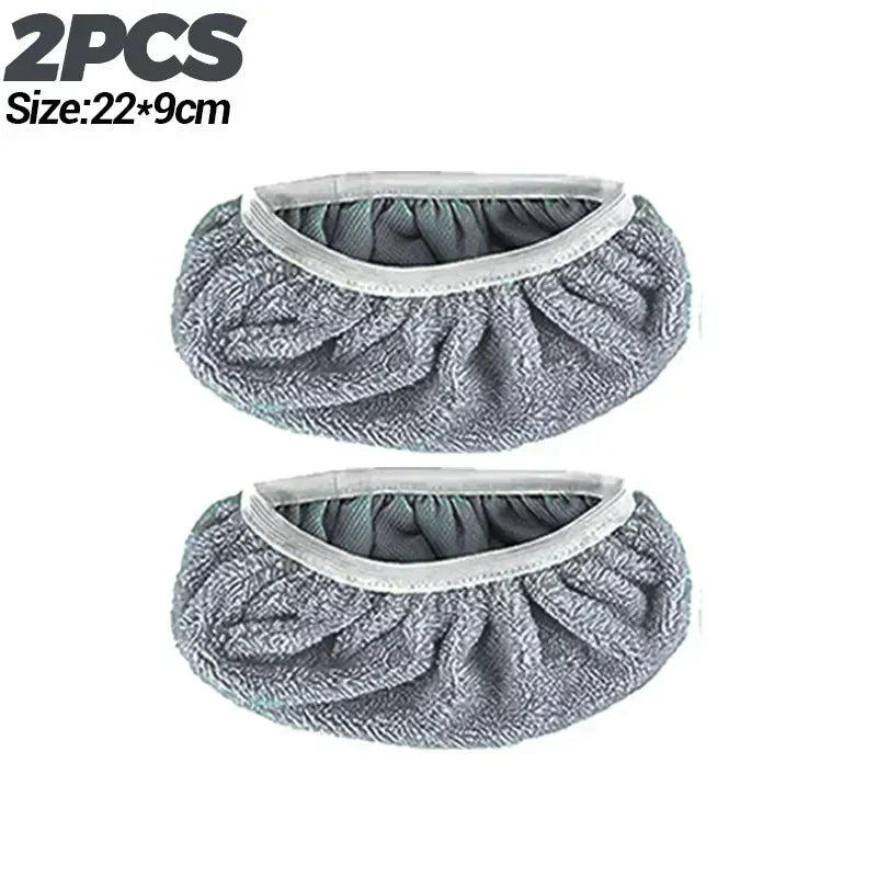 tampon microfibre vert doux absorbant clip pratique nettoyage sol meubles humidification écologique rechargeable