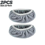 tampon microfibre vert doux absorbant clip pratique nettoyage sol meubles humidification écologique rechargeable