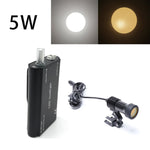 lampe torche led 3w noir rouge bleu argent clip magnétique moderne compact