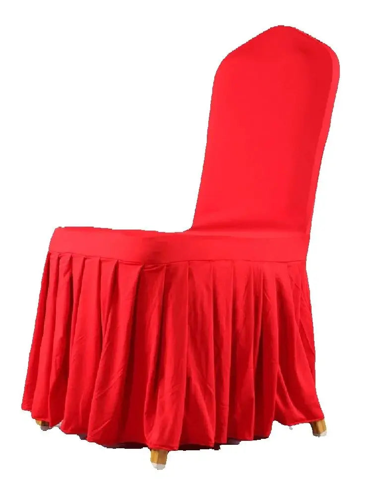 housses chaise unies classiques rouge rose jaune bleu violet elasthanne polyester mariage banquet
