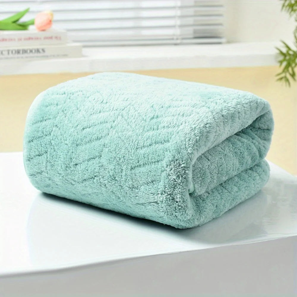 serviette bain absorbante rapide douce gris vert rayures diagonales moderne 75x35cm machine