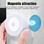 veilleuse led rechargeable usb moderne lampe ronde argentée dorée lumière nocturne minimaliste abs