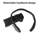 lampe torche noire moderne bandeau détachable ultra légère étanche capteur mouvement haute luminosité