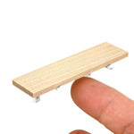 étagère bois moderne étagère miniatures support rangement vis fixations pots confiture thé blanc