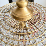 lustre pendentif cristal doré salon restaurant chambre exposition hall haute gamme creative