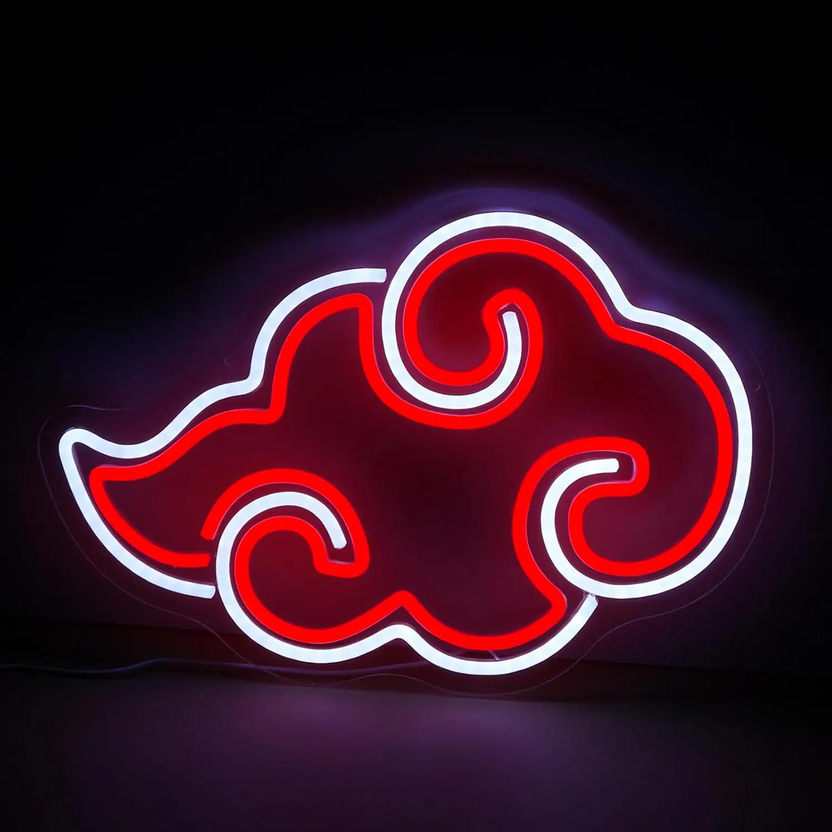 néon led nuage rouge blanc moderne lumineux usb power suspension anniversaire décoration chambre