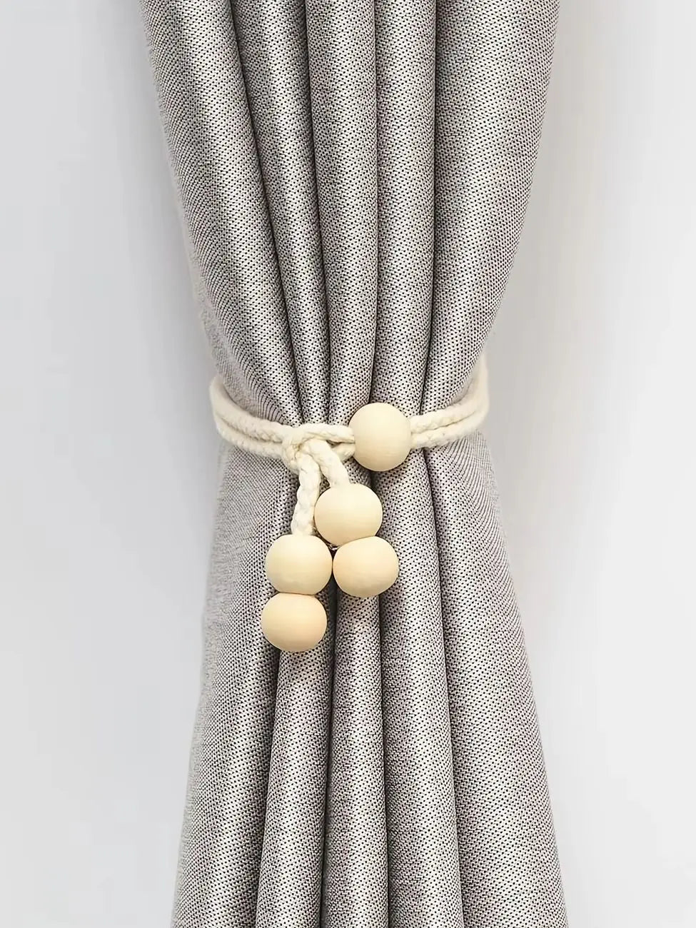 corde rideau simple moderne bois multicolore salon chambre cuisine
