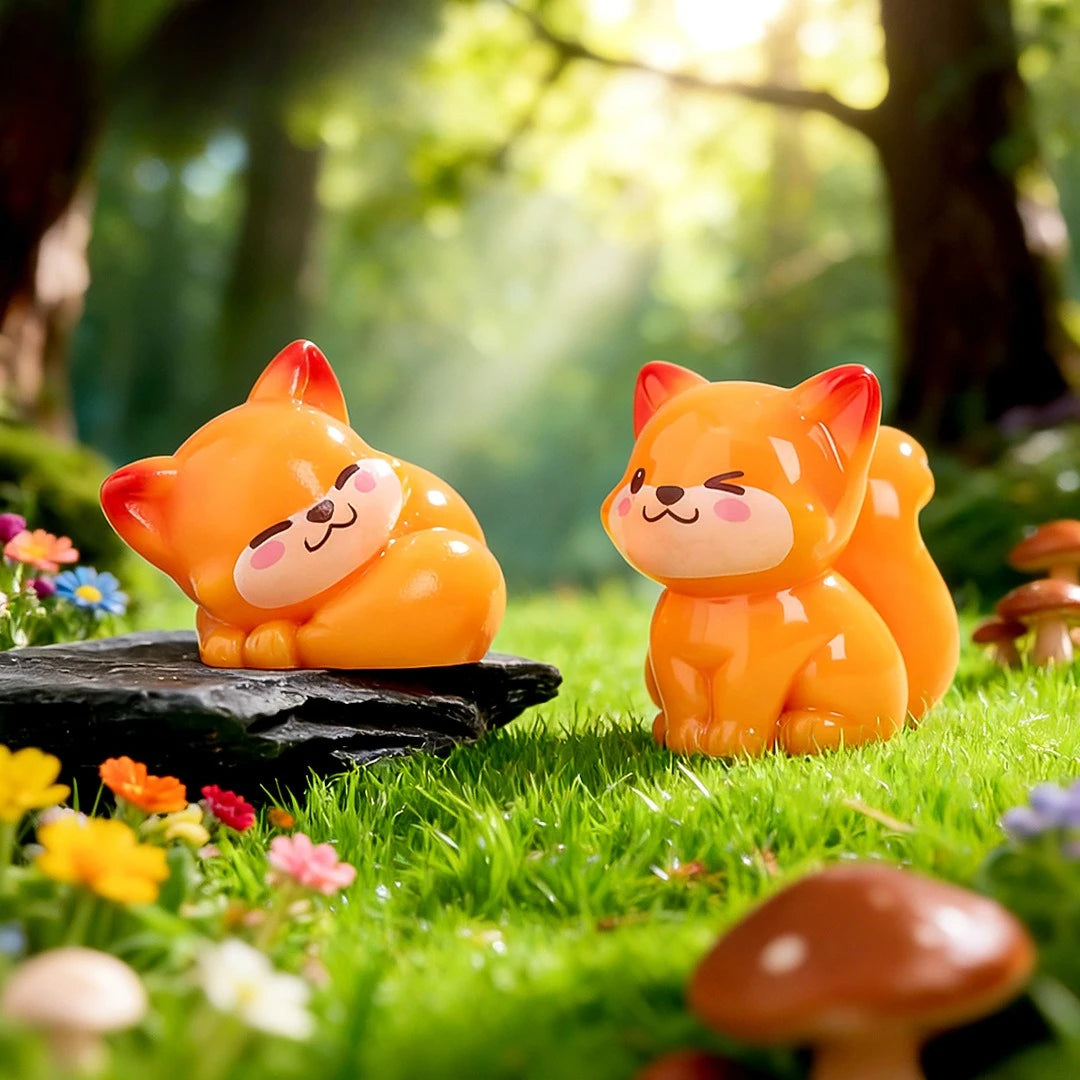 figurines chats orange résine cartoon décoration maison jardin poupées accessoire miniature collectionnéestituição: solution fournie