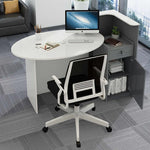 petit d'appoint moderne bois blanc salon travail compact
