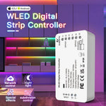 contrôleur led wifi app blanc moderne 270w 5060hz 524v 30m led strip abs
