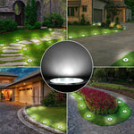 éclairage solaire paysage led argenté moderne absp65 ip65 étanche adaptableextérieururgence
