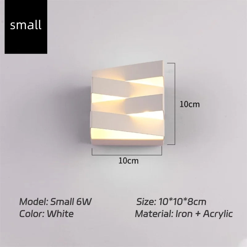 applique murale led moderne noir blanc ip65 2492000lm 85265v minimalisteextérieurintérieur