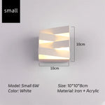 applique murale led moderne noir blanc ip65 2492000lm 85265v minimalisteextérieurintérieur