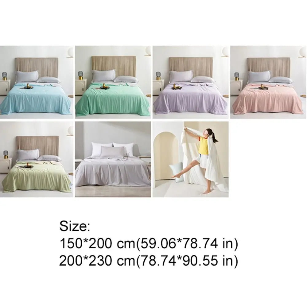 couverture coton doublon 100% coton bleu violet vert blanc moderne fixée boutons