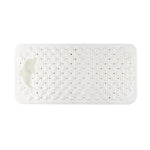 tapis bain antidérapant pvc dauphin moderne 35x70cm drainage texturé bulles ventilation gris rose