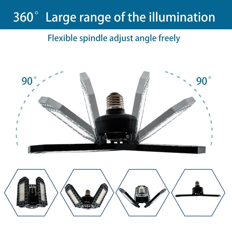 lampe led pliable e27 noir grille hexagonale moderne ac 110v 220v 40w 60w 80w