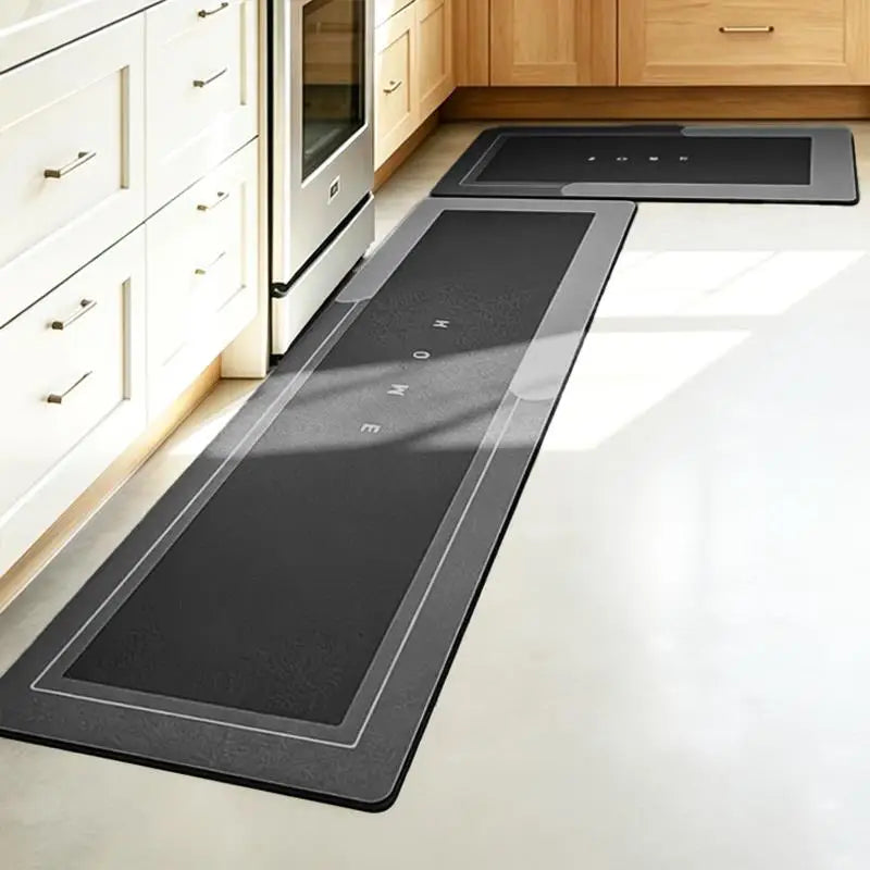 tapis bain gris hêtre moderne antidérapant 40x60cm 40x120cm adhésif imprimé