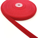 ruban polyester largeur 15mm noir rouge blanc rayures 30m 50m 90m opaques décoration artisanale