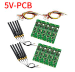 contrôleur dmx512 sans fil pcb vert antenne noire câbles colorés électronique technologie dmx