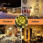 guirlande lumineuse solaire multicolore 100 leds ip65 moderne spikes