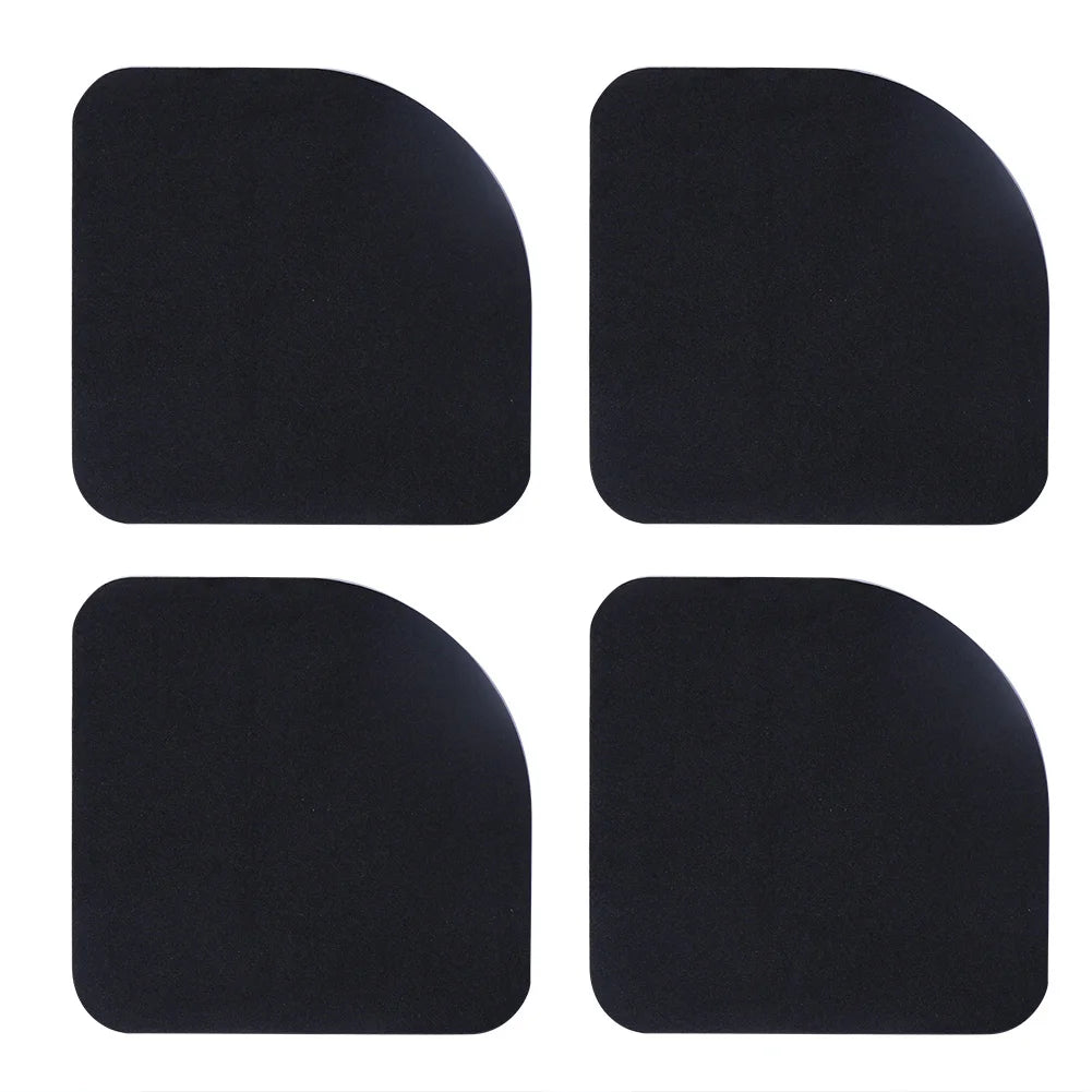 anti vibration pad noir pratique 100x100x20mm résistant antidérapant tapis protection meuble sol