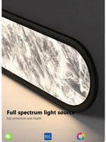 lampes led plafonnier modernes minimalistes encastrables cuisine salle bain nuage noir blanc