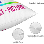coussin personnalisable photo chien texte machine laver blanc instructions minimaliste