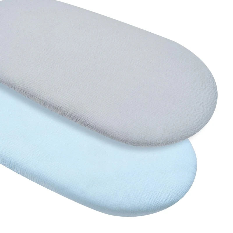 draps housses bébé unisexe 1ans polyester coton quatre saisons imprimé animaux ondulés blanc roseclair