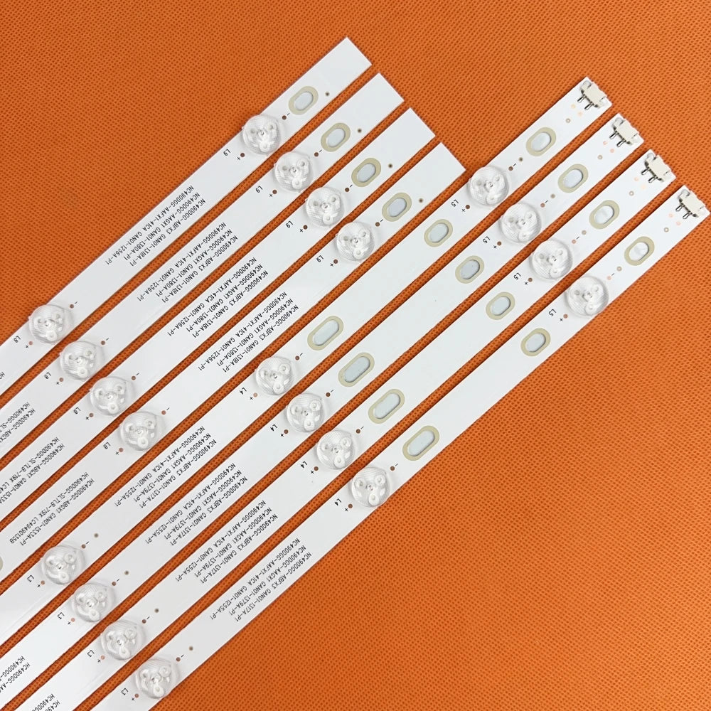 bande lumineuse led blanc moderne adhésive connecteurs électriques left right télévision 110 240v