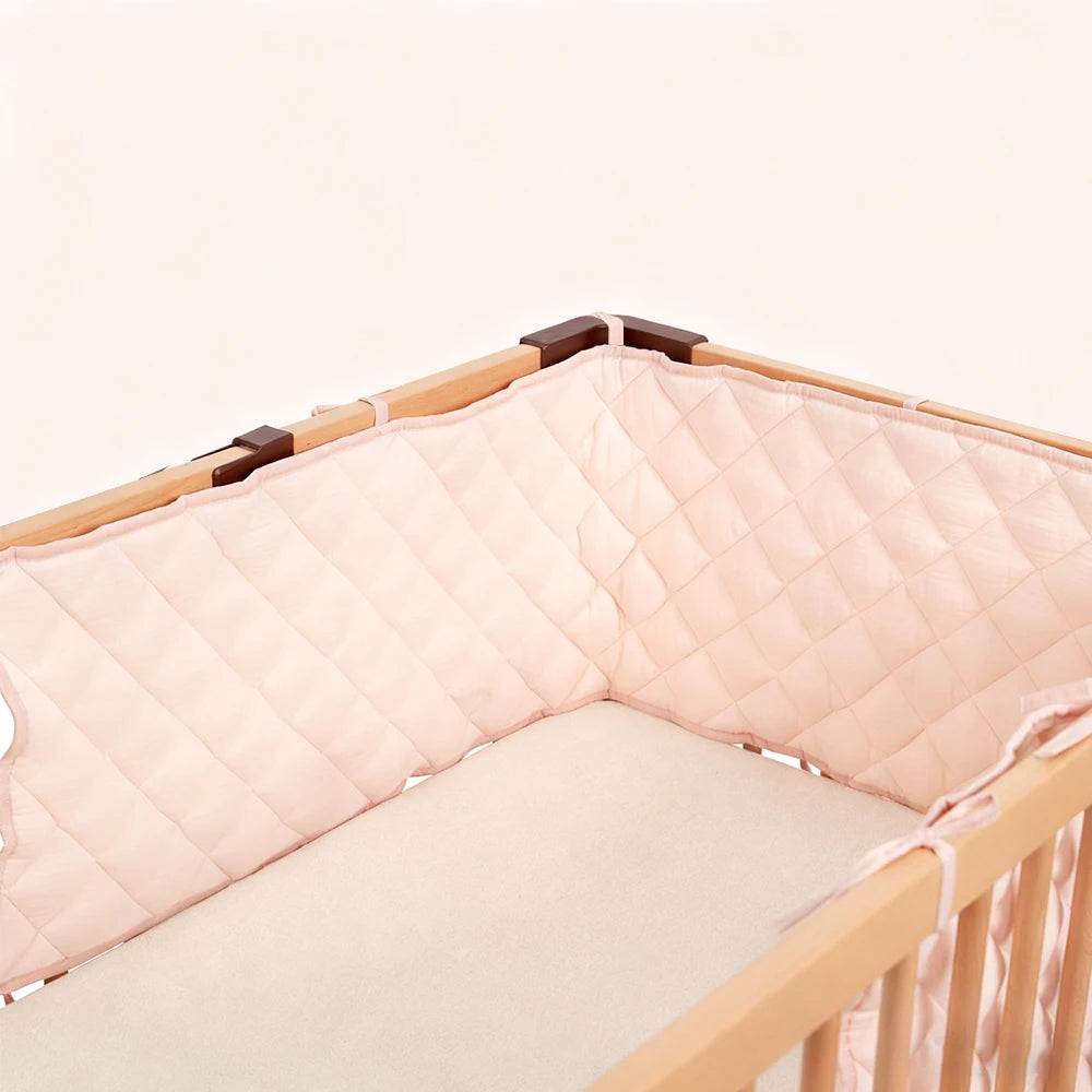lit bébé drap montgolfières nuages carreaux 190cm 360cm doux moderne coton roseclair