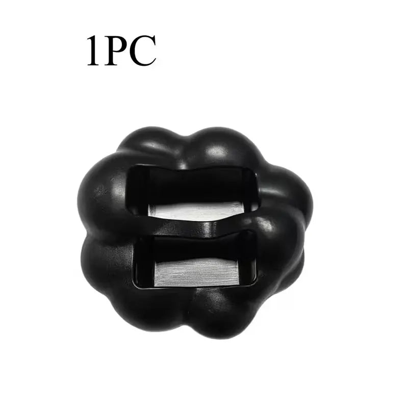 boîte rangement télécommandes moderne noir blanc minimaliste organique reutilisable plastique