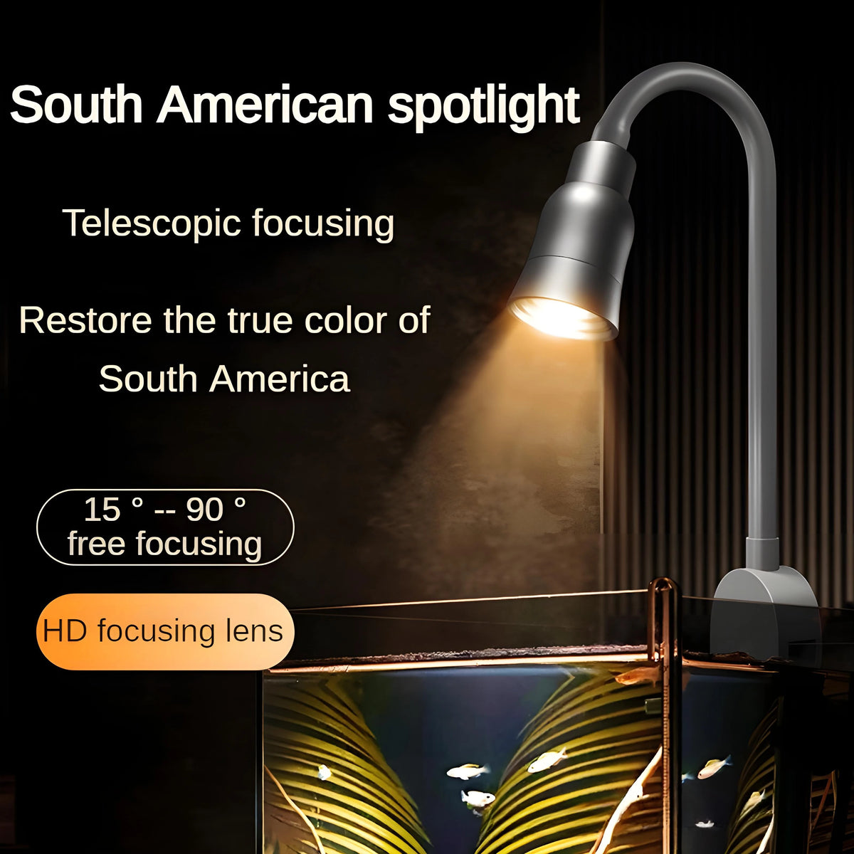 lampe poche argentée moderne 17watts 210v 240v base carrée câble noir variable focus