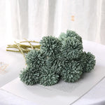 décoration intérieure bouquet hortensia artificiel moderne rose blanc vert violet
