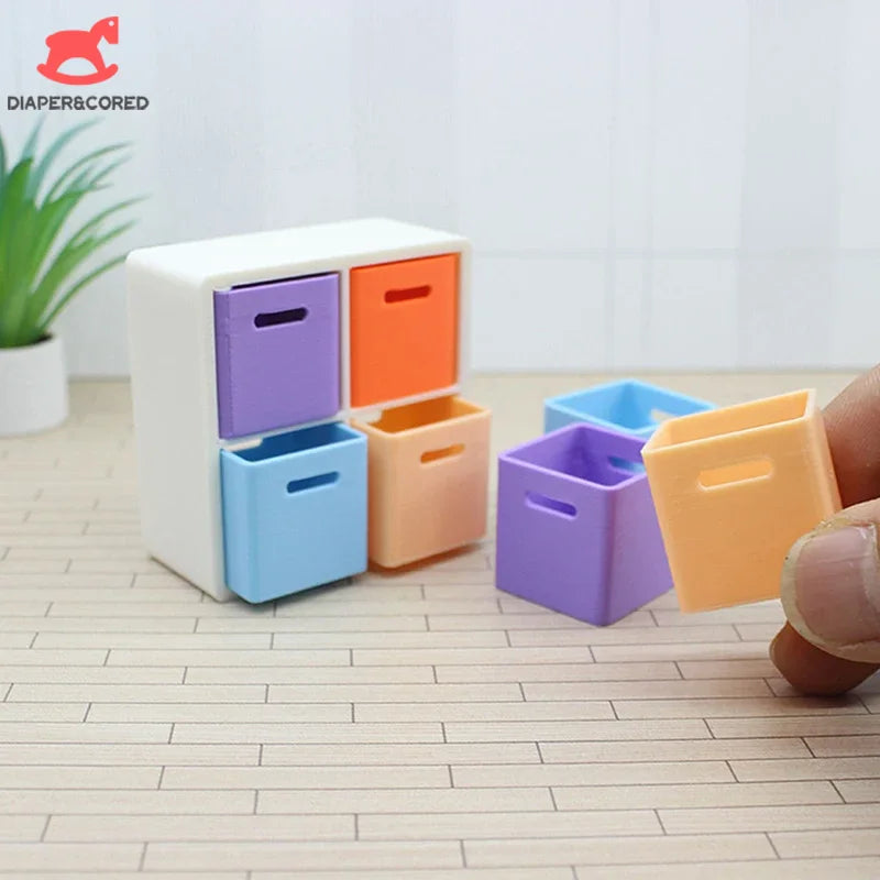 boîtes rangement violet orange bleu clair moderne animaux nature transparentes opaques