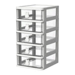 organisateur moderne rose clair transparent tiroirs plastique respectueux environnement multifonctionnel
