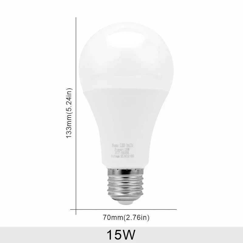 ampoule led e27 basse tension blanc chaud froid intérieur salon moderne décoration maison