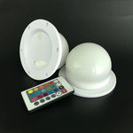 lampe led rechargeable télécommandée rgbw moderne veilleuse douce table blanc opacité 48 smds
