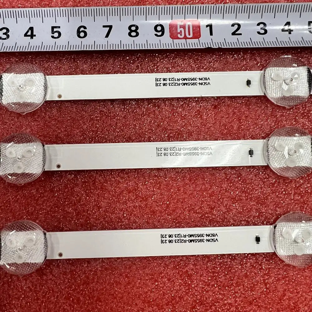 bande lumineuse led blanc moderne 80cm connecteurs électrique set télévision