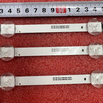 bande lumineuse led blanc moderne 80cm connecteurs électrique set télévision