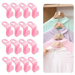 clips vêtements noir blanc bleu vert clips suspension rangement moderne pratique chambre coucher