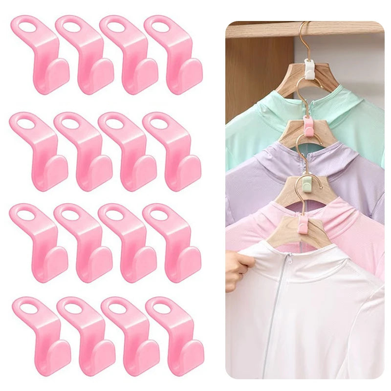 clips vêtements noir blanc bleu vert clips suspension rangement moderne pratique chambre coucher