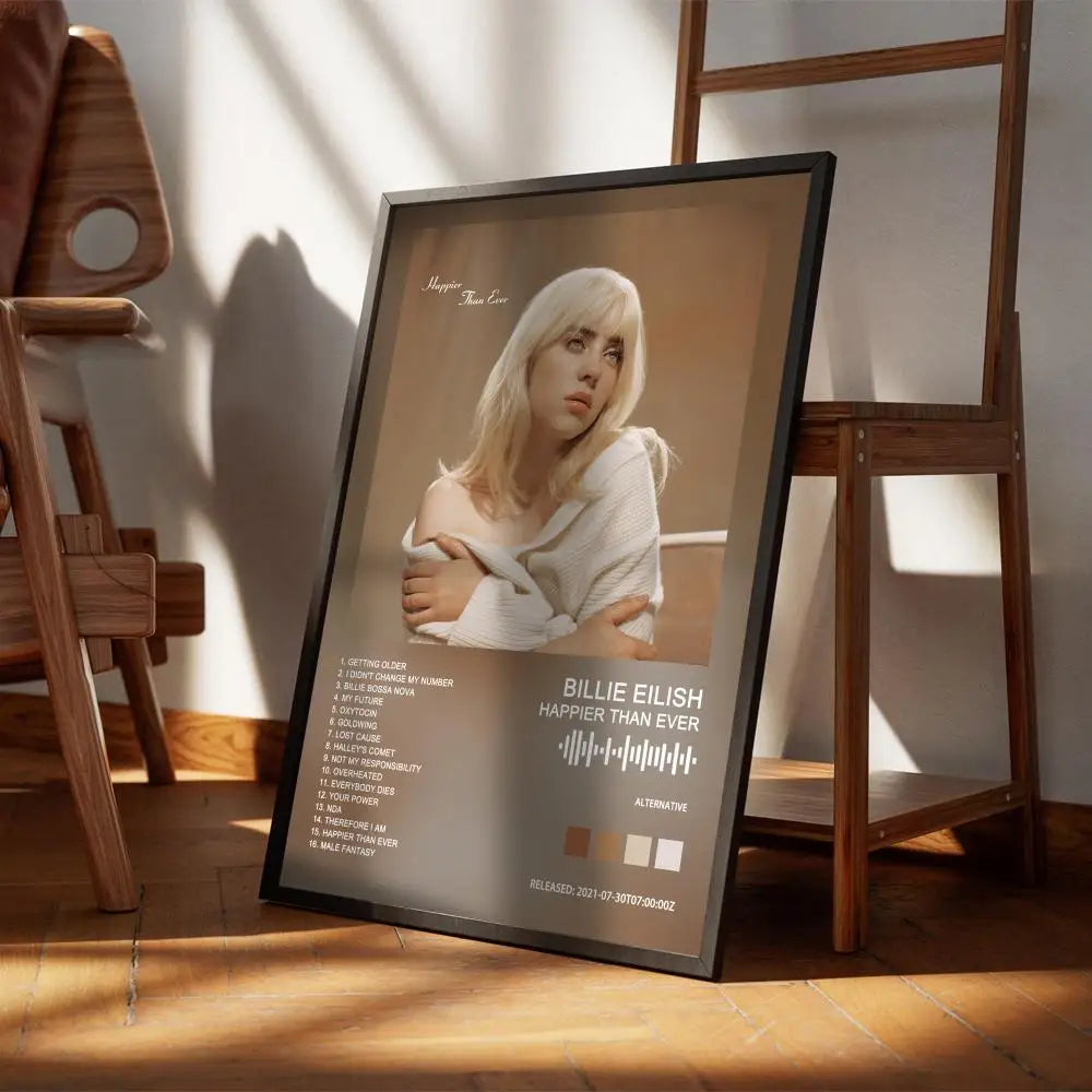 affiches modernes noires personnes textes graphiques salon bar