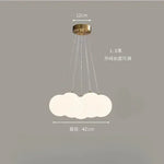 suspension lumineuse moderne boules verre blanc translucide têtes 12 têtes 19 têtes