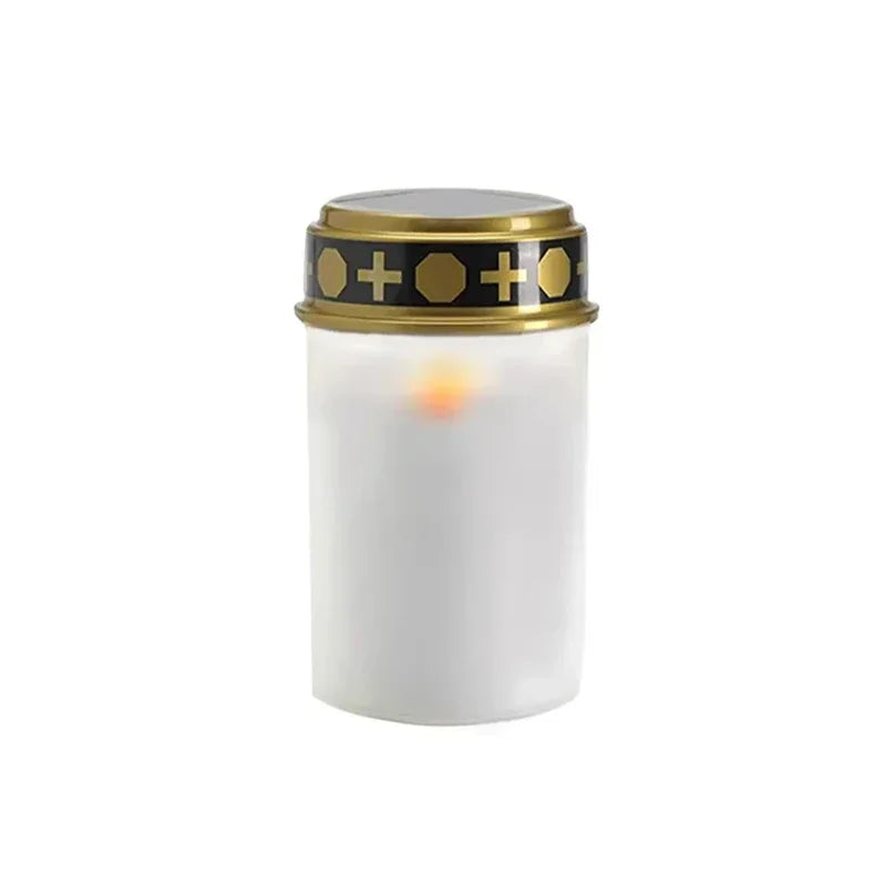 lampe solaire rouge blanche ornement doré moderne extérieur jardin décoration festive LED