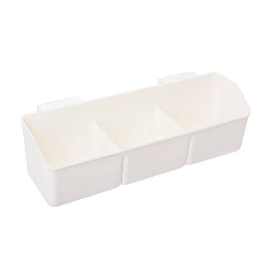 boîte rangement blanc plastique utilisation multiple réutilisable adhésif moderne opacité