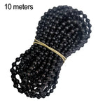 corde noires simple bricolage 10m set craft artisanal trame autoadhésive opaque